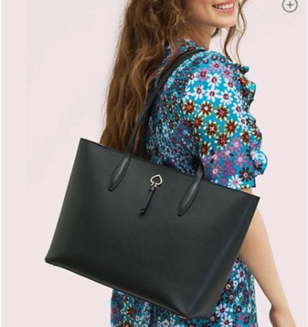  kate spade 经典托特包 129美元（多色可选），原价 329美元