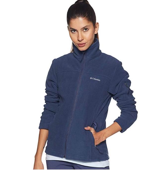  Columbia Fast Trek II 女士抓绒拉链衫 26.42加元（XL码），原价 69.99加元