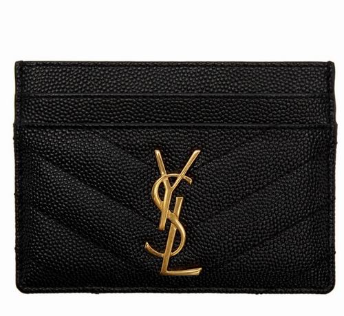  Saint Laurent Monogramme 黑色卡包 325加元，官网价 360加元，包邮