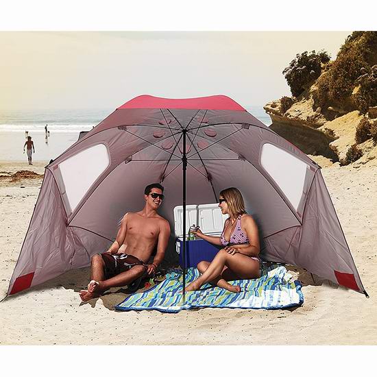  Sport-Brella 便携式防晒遮阳伞棚 70.01加元包邮！
