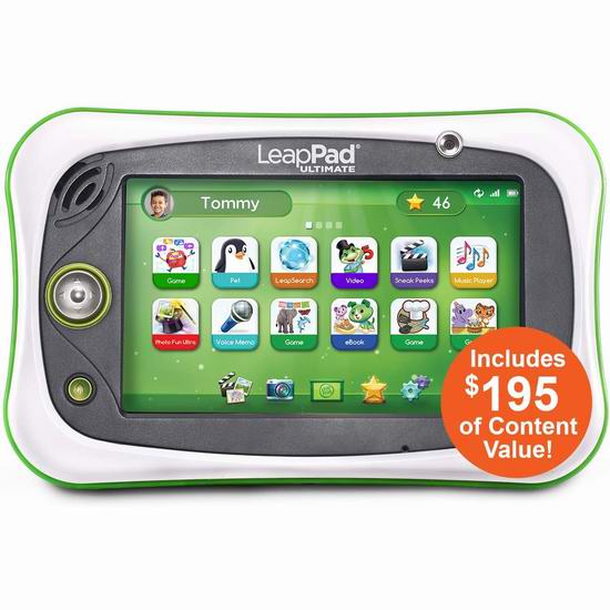  LeapFrog 跳蛙 LeapPad Ultimate 儿童早教学习平板电脑 109.97加元包邮！支持次日送达！