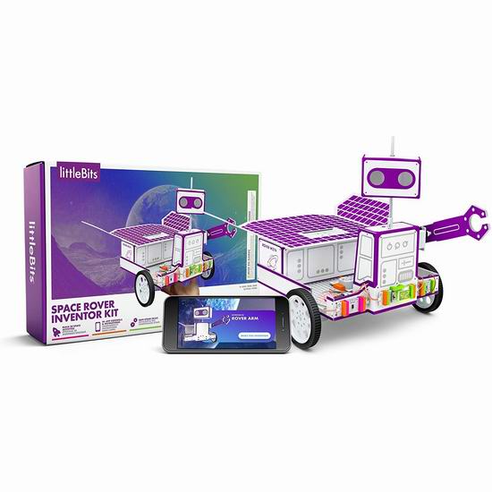  白菜价！littleBits 太空探测机器人 发明家玩具套装1.9折 50.1加元包邮！支持次日送达！