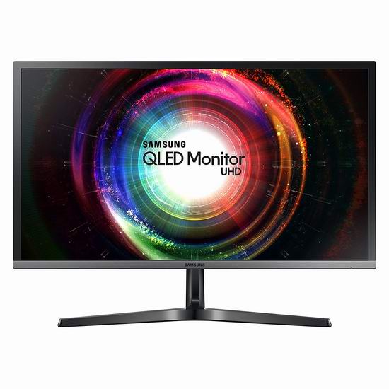  补货！历史新低！Samsung 三星 LU28H750UQNXZA 28英寸 QLED 4K超高清 Free-Sync 显示器 298加元包邮！