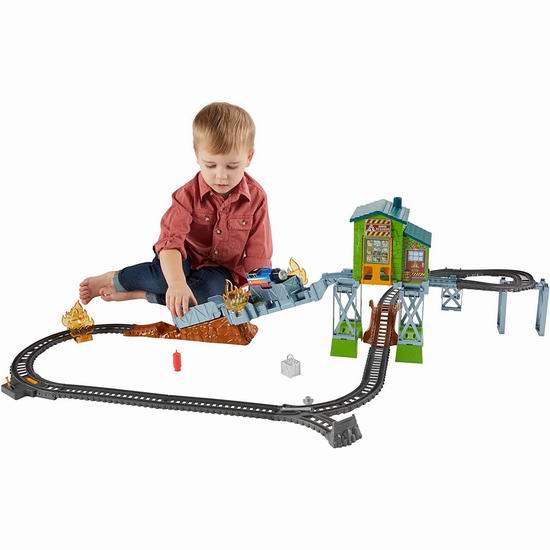  历史新低！Fisher-Price 费雪 Thomas & Friends 托马斯和他的朋友们 救援火车轨道套装 49.99加元包邮！
