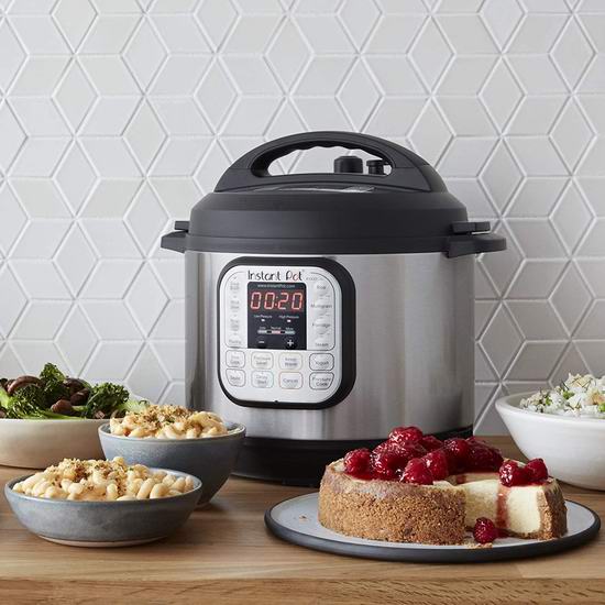 Instant Pot DUO Mini 3夸脱（12杯量） 7合一多功能电压力锅7.4折 78加元包邮！