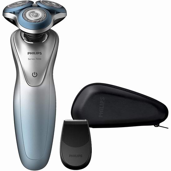  Philips 飞利浦 7000系列 S7910/16 干湿两用 电动剃须刀5.6折 135.99加元包邮！