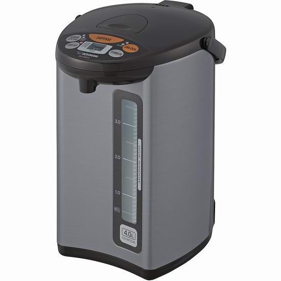 Zojirushi 象印 CD-WCC40 4升 微电脑智能保温电热水壶 161.48加元（原价 199.99加元）