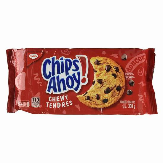 Chips Ahoy! 趣多多 Chunks 巧克力味曲奇饼干（300克）1.99加元！2款可选！