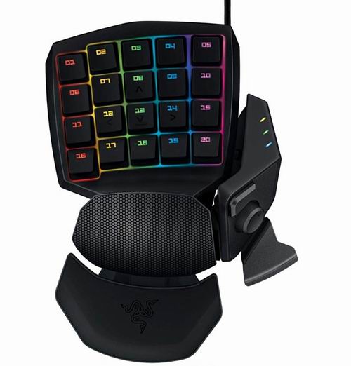  Razer Orbweaver Chroma金丝魔蛛幻彩版游戏键盘 6.5折 109.99加元，原价 168加元，包邮