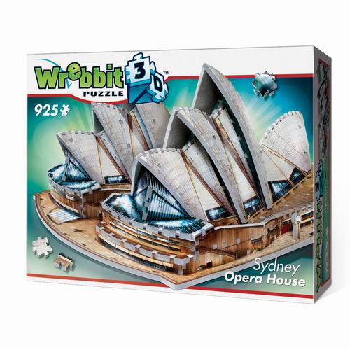  WREBBIT 纸魔世家 悉尼歌剧院 3D 拼图游戏 44.95加元+包邮！