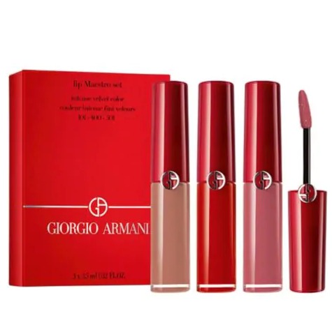  Giorgio Armani  阿玛尼红管唇膏 101+400+501套装 68加元