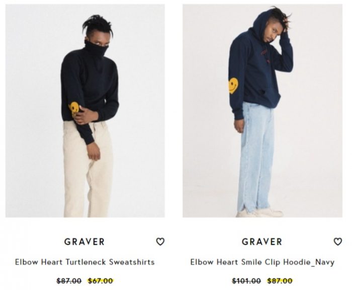 Graver 小花、笑脸、爱心笑脸卫衣 4折起+额外9折+包关税！ 太好穿了 穿上就不想脱掉
