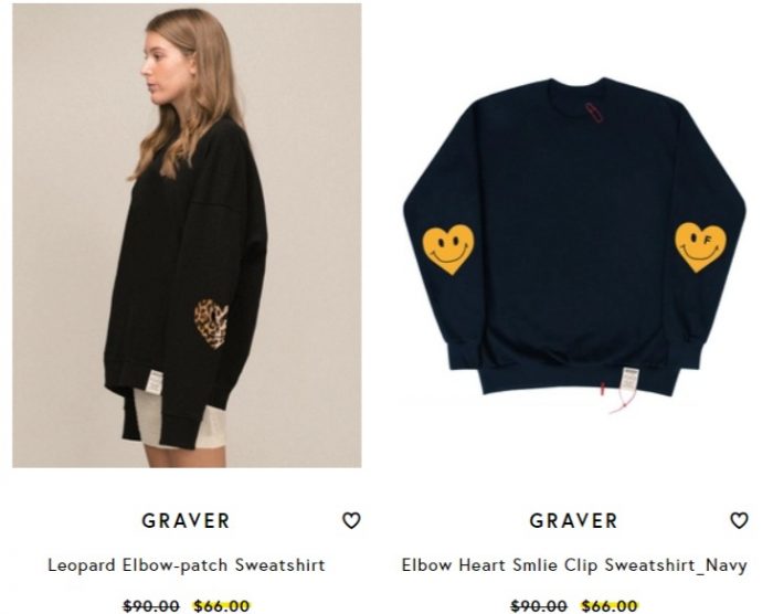 Graver 小花、笑脸、爱心笑脸卫衣 4折起+额外9折+包关税！ 太好穿了 穿上就不想脱掉