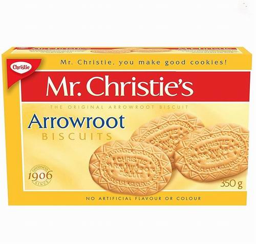  Mr. Christie's Arrowroot 儿童磨牙饼干（350克）4.72加元（原价 5.99加元）