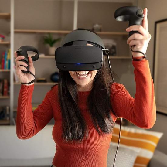  Oculus Rift S PC-Powered VR虚拟现实游戏头盔（Windows版）459.53加元包邮！