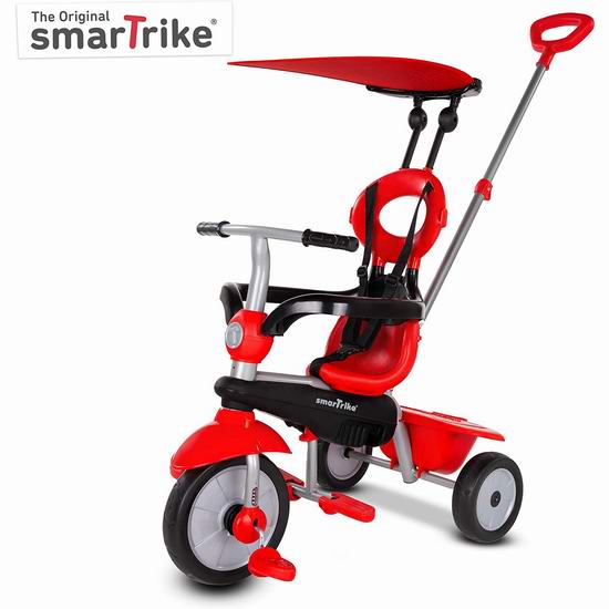  补货！smarTrike Zoom 四合一 儿童三轮推车 89.59加元包邮！