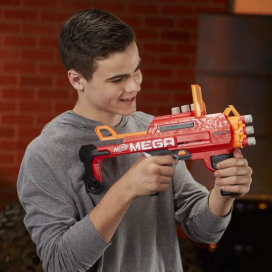  金盒头条：历史新低！Hasbro 孩之宝 E2657F07 Nerf Mega 泡沫海绵玩具枪4折 11.24加元！