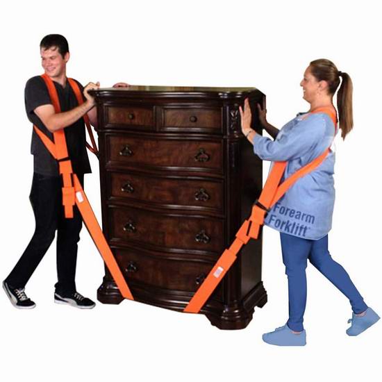  搬家神器 Forearm Forklift FFMCVP6 超省力 背带式搬运带5.9折 31.29加元！免税！