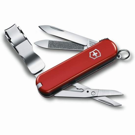  历史新低！Victorinox Swiss 维氏正宗瑞士 Nail Clip 580 8功能口袋刀5.4折 23.3加元！