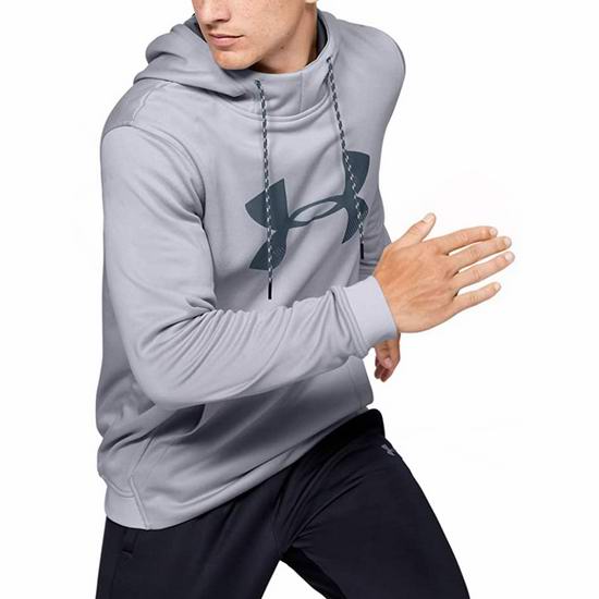  历史新低！Under Armour Fleece 男式连帽Logo卫衣4折 27.98加元！4色可选！