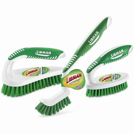  Libman Scrub 刷子3件套4.2折 15.25加元！