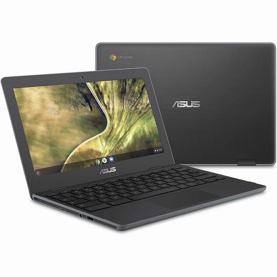  ASUS 华硕 C204EE-YS01-GR Chrome 11.6英寸笔记本电脑 229加元包邮！