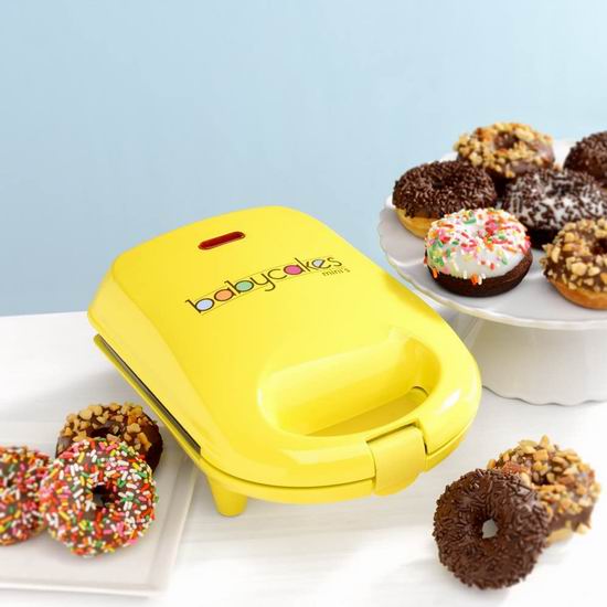  Babycakes Donut 迷你甜甜圈机 6.8折 25.39加元