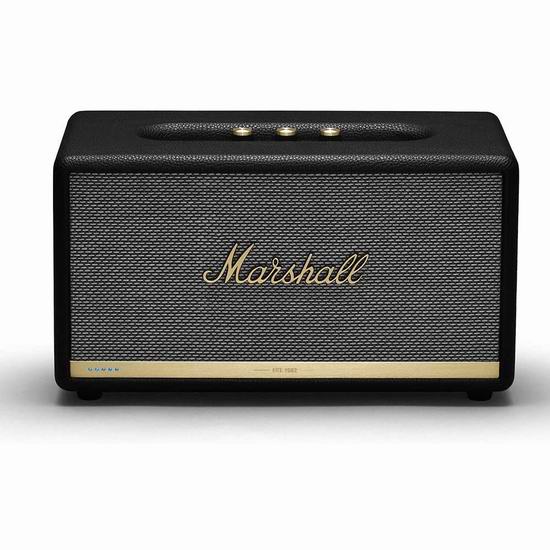  近史低价！Marshall Stanmore II 复古智能蓝牙音箱6.5折 357.38加元包邮！支持Amazon Alexa语音控制！