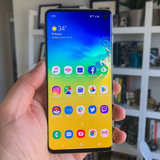  历史新低！Samsung 三星 Galaxy S10 6GB 128GB 6.1英寸全面屏 解锁版智能手机6.1折 774.19加元包邮！2色可选！