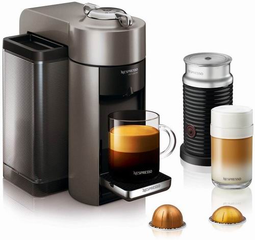  历史最低价！Nespresso Vertuo Evoluo 胶囊咖啡机+奶泡机套装5.3折 169加元包邮！