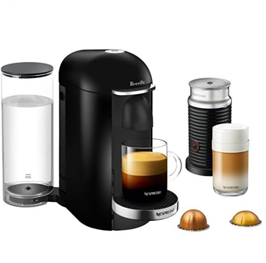 史低价！Nespresso VertuoPlus 豪华浓缩咖啡机 + 奶泡机套装169加元，原价 269.34加元，包邮