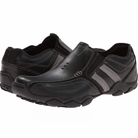  历史新低！Skechers 斯凯奇 Diameter-Zinroy 男式真皮 舒适乐福鞋2.9折 29.88加元！（9.5/10码）