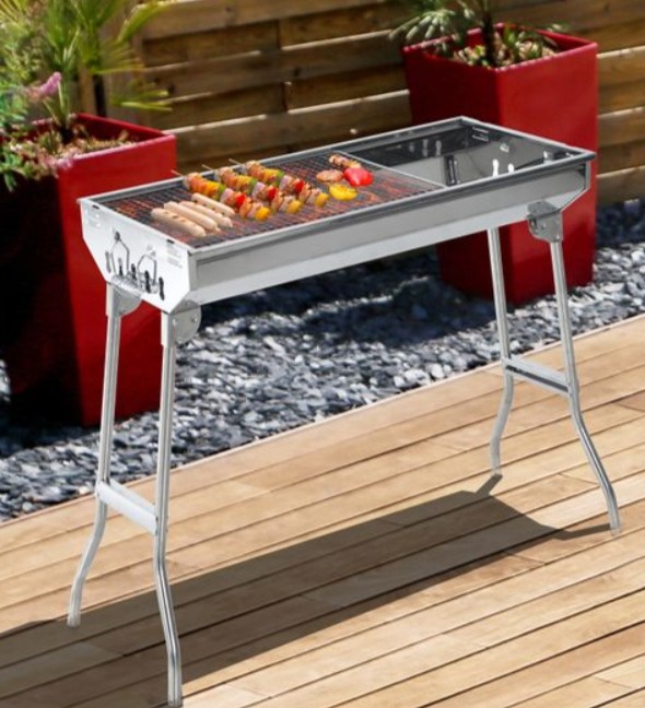  Aosom 精选庭院户外用品3折起：烧烤炉 39.99加元、沙滩帐篷 44.99加元、户外藤椅沙发3件套 769.99加元