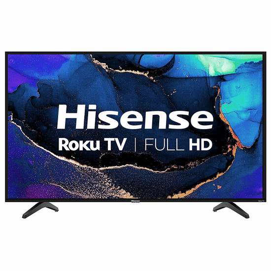  历史新低！新品 Hisense 海信 40H4G 40英寸 全高清LED Roku 智能电视 218加元包邮！