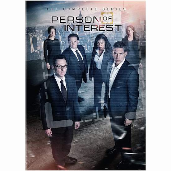  金盒头条：历史新低！《Person Of Interest 疑犯追踪》DVD全集（108集）4.6折 59.99加元包邮！