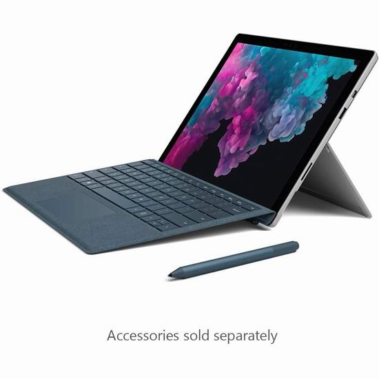  历史新低！Microsoft 微软 Surface Pro 6 平板电脑（Core i5, 8GB, 256GB）5.9折 899加元包邮！不含键盘！