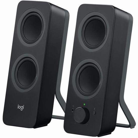  历史最低价！Logitech 罗技 Z207 2.0声道 桌面蓝牙音箱6.7折 39.99加元包邮！