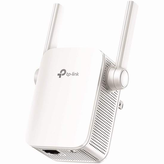  历史新低！TP-Link RE205 AC750 Wifi 双频无线wifi信号延伸/中继器 24.99加元！