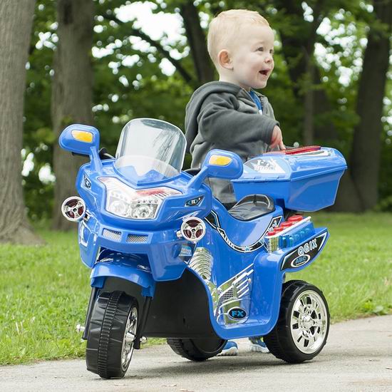  历史新低！Lil' Rider 儿童电动三轮摩托车 79.6加元包邮！