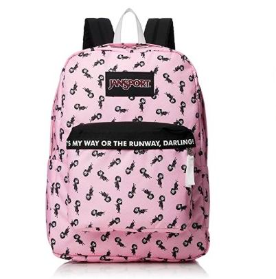  Jansport 中性印花双肩包 22.9加元，原价 39.99加元