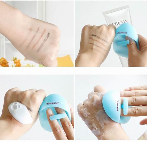  INNERNEED 超级柔软 有机硅洗面器/清洁刷洗涤器 4个装 7.69加元（原价 10.99加元 ）
