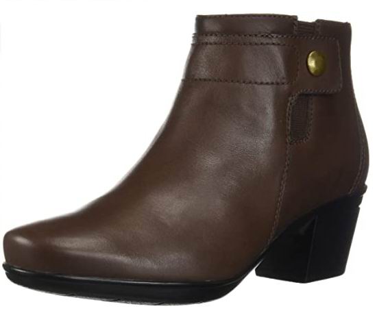  Clarks 女士 Emslie Jada短靴 44.5加元（7码），原价 113.47加元