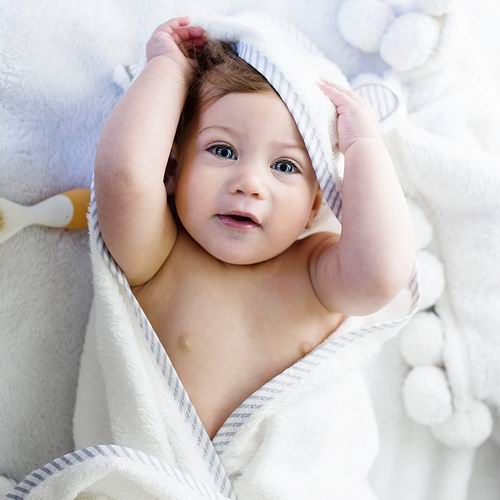  San Francisco Baby 100%有机竹纤维宝宝浴巾 30.88加元起，3款可选！