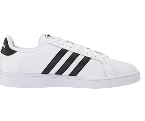  Adidas 男士三条杠Grand Court网球鞋 54加元（7/9/10码），原价 79.99加元，包邮
