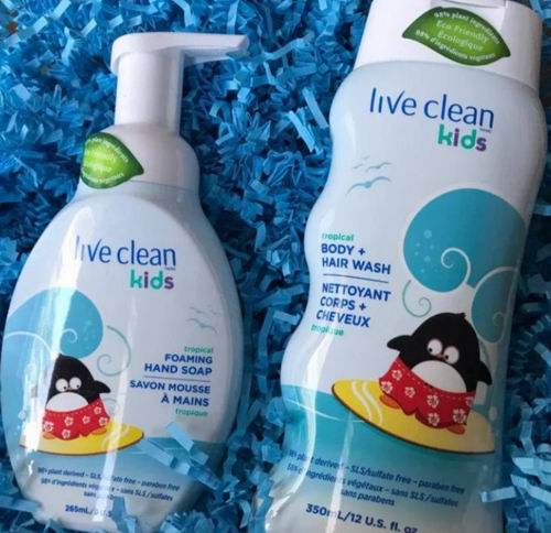  Live Clean 宝宝无泪洗发露、沐浴露7.1折 4.97加元起