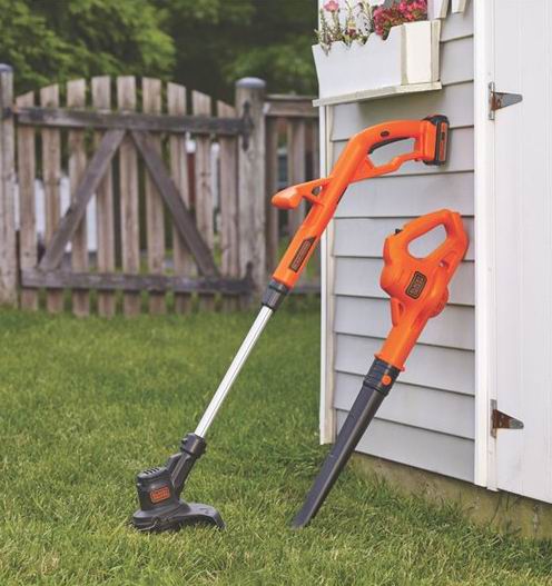  BLACK+DECKER 20V MAX无绳吹扫机+草坪修边机 99加元，原价 149加元，包邮