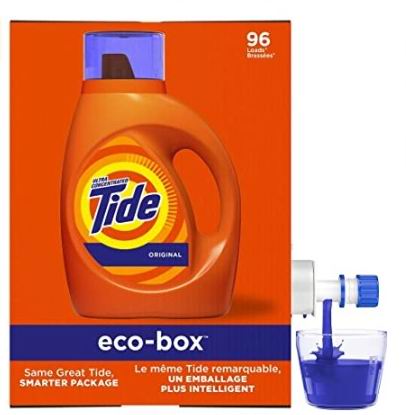  Tide 高效浓缩环保盒液体洗衣液4.43L  20.89加元（原价 24.99加元）