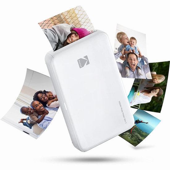  历史新低！Kodak 柯达 Mini 2 HD 便携式手机照片打印机5.1折 61.99加元包邮！