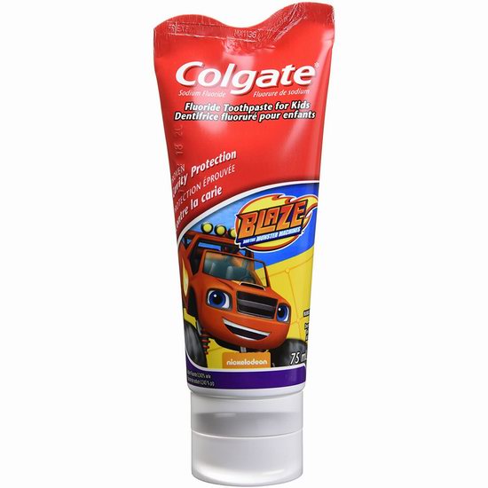  白菜价！历史新低！Colgate高露洁 可吞咽 儿童牙膏（75毫升）3.6折 0.84加元！