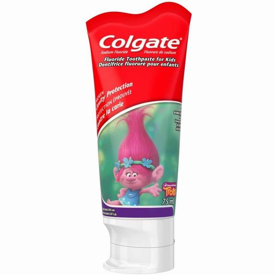 Colgate高露洁 可吞咽 儿童牙膏（75毫升） 1.37加元！2款可选！